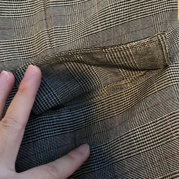 ๐5 for $25 New! Studio 1 grey plaid button blazer jacket - Picture 4 of 7